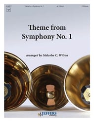 Theme from Symphony No. 1 Handbell sheet music cover